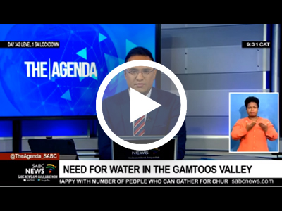 Need for water in Gamtoos Valley SABC News